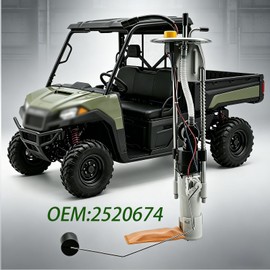 Replacement Fuel Pump Hanger Assembly Compatible with Polaris Ranger 500 & 700 (2006-2013) - OEM# 2520674