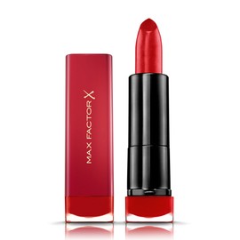 Max Factor Marilyn Monroe Ruby Red Lipstick in Classic Red for Any Complexion - Long Lasting Moisturising Red Lipstick with Strong Coverage