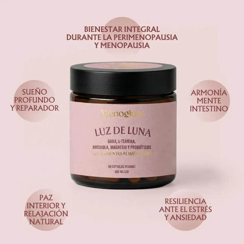 Suplemento Perimenopausia Para Mujer 60 Caps Fórmula Natural Sin Sabor