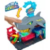 Hot Wheels City Ultra Shark Car Wash Playset with Color