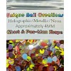 Unique Nail Creations GHOST&PaCMaN GLITTER Shape~Multi Colors~Nail•Ac - Ghost &