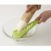 Suncraft OB-113G Talking Bistro Radish Grater, Green