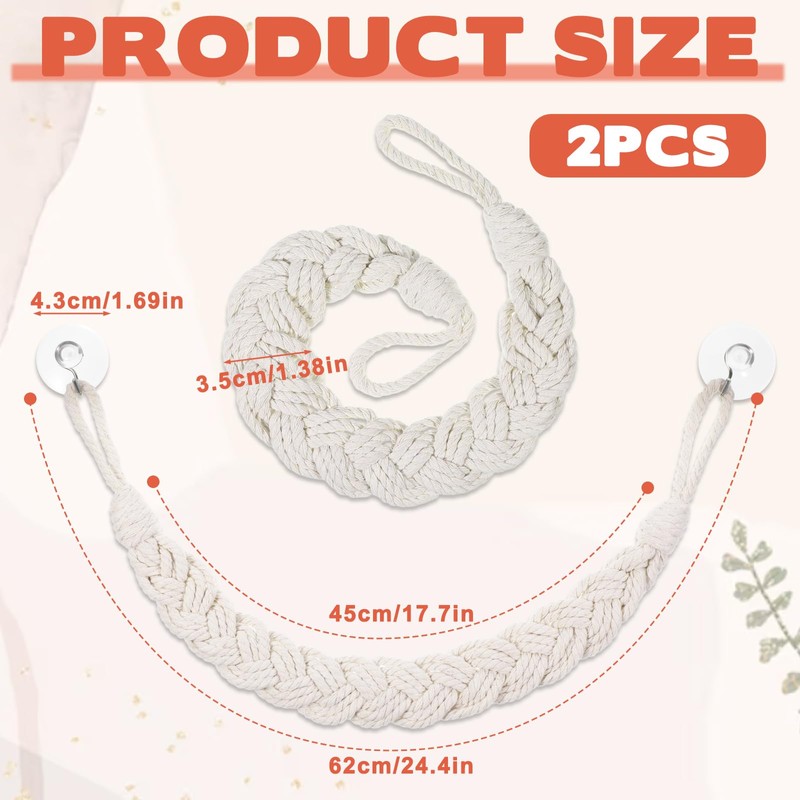 2PCS Hermit Crab Climbing Toys Hermit Crab Accessories Climbing Rope