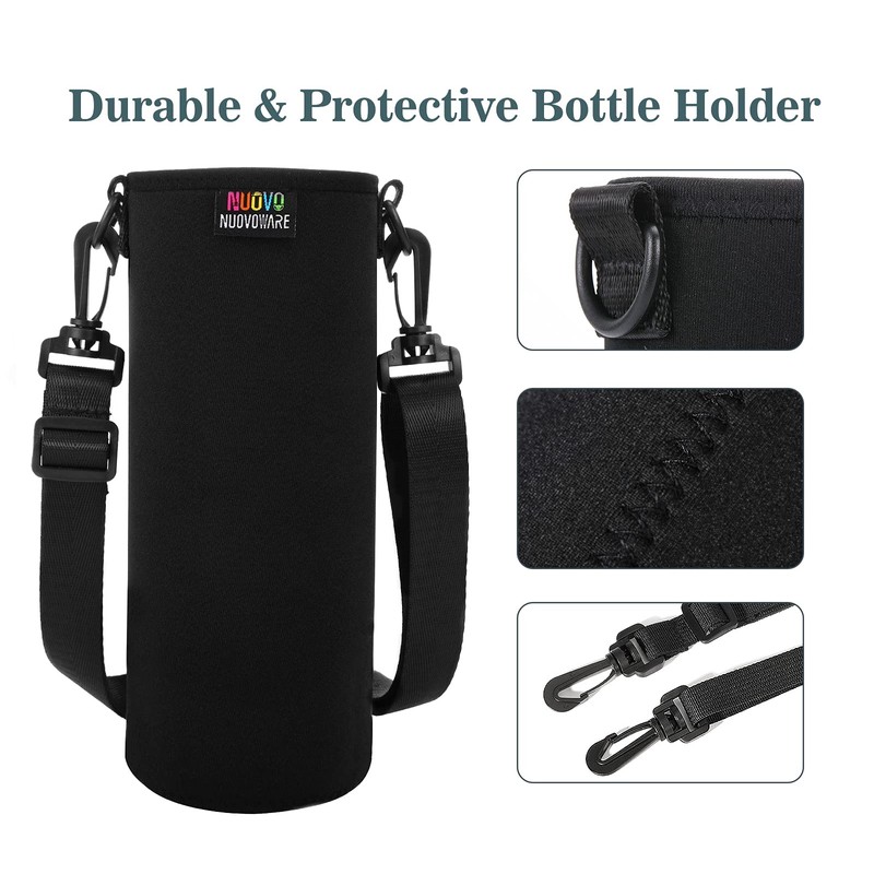 Nuovoware Water Bottle Carrier Bag, Premium Neoprene Portable Insulated Water