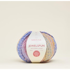 Sirdar, Jewelspun Chunky with Wool, Ocean Gem, 200g