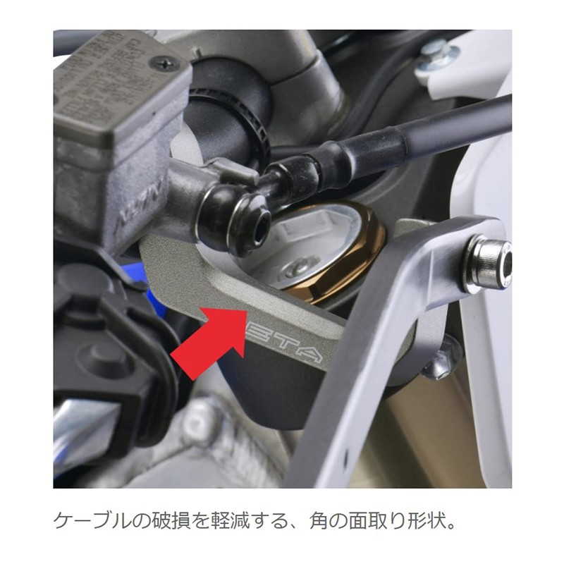 ZETA Hand Guard Mount Long U Clamp Kit for Large