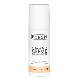 Vitamin E Day Cream SPF 30, 50 ml, Day Cream with Sun Protection Factor, Protects Against UVA, UVB, IR-A and Blue Light Rays, PERSH