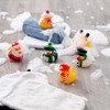 THE TWIDDLERS 12 Christmas Bath Duck Bath Toys – Santa,
