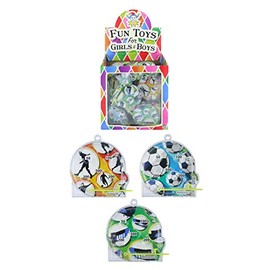 HENBRANDT 24 x Mini Football Pinball Games for Kids Puzzle Game Birthday Party Home School Classroom Prize Football World Cup Loot Bag Filler Party Favour for Boys and Girls