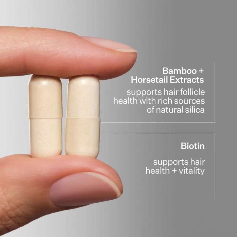 Act+ Acre Cápsulas Para Cabello Grueso Y Fuerte 60 N/a