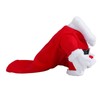 Dog Christmas Costumes Red Color Multifunctional Cute Dog Santa Suit