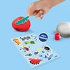 SES Creative 14289 Dinosaur Stones Painting with Transfer Stickers, Various