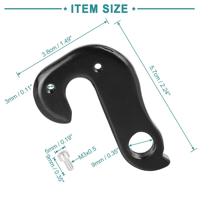 ACROPIX Bicycle Tail Hook Rear Derailleur Hanger Frame Gear Tail