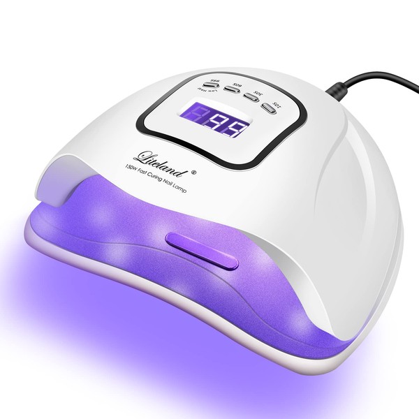 UV Gel Nail Lamp,150W UV Nail Dryer LED Light for