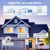 Evtevision 5MP PoE IP Camera Outdoor with Person Detection, Outdoor