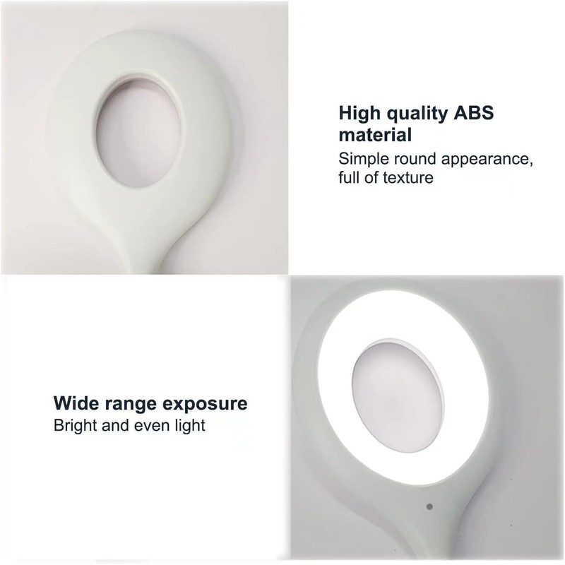 Voice Control Table Lamp, USB LED Desk Lamp with Sound