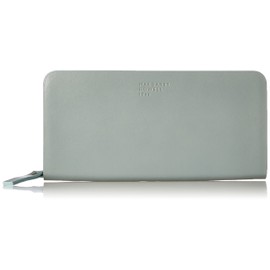 Margaret Howell Idea MHLW8JT2 Long Wallet, Benjamin Cowhide Leather, Non-Stitched, blue