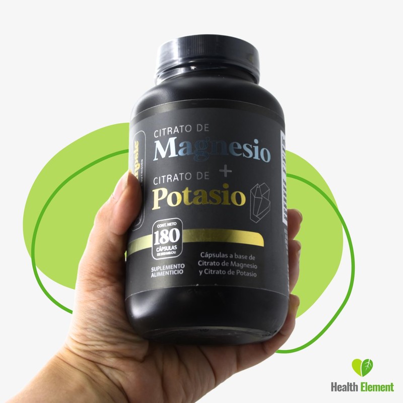Citrato de Magnesio + Citrato de Potasio | Momosie| Cápsulas
