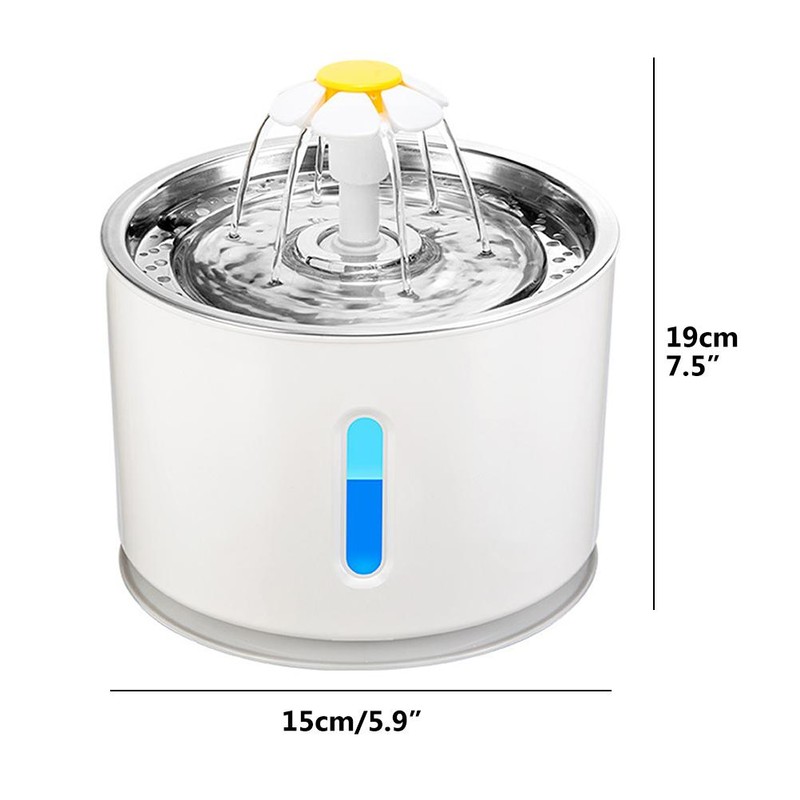 Pet Fountain Automatic Cat Water Fountain Dog Water Dispenser with
