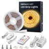 MY BEAUTY LIGHT LED Strip Lights Warm White,16.4ft Dimmable LED