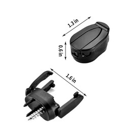 Zreneyfex 6 Pcs Golf Ball Retriever, Golf Ball Picker for Golf Putters Screw-in Grabber Picker