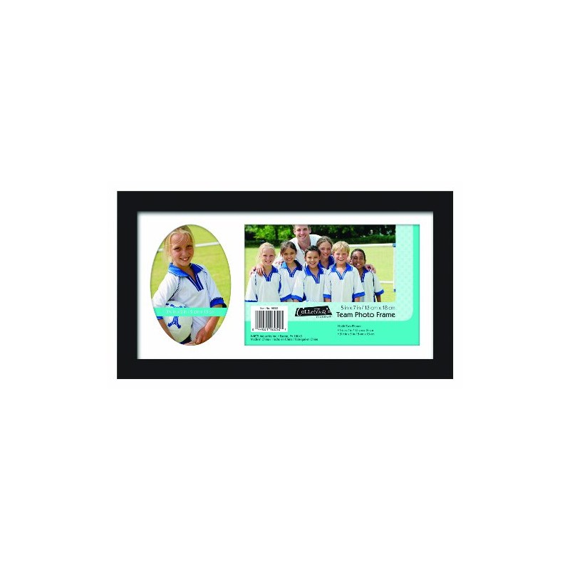 MCS 12.5x7.25 Inch Team Frame with 2 Photo Openings, 5x7