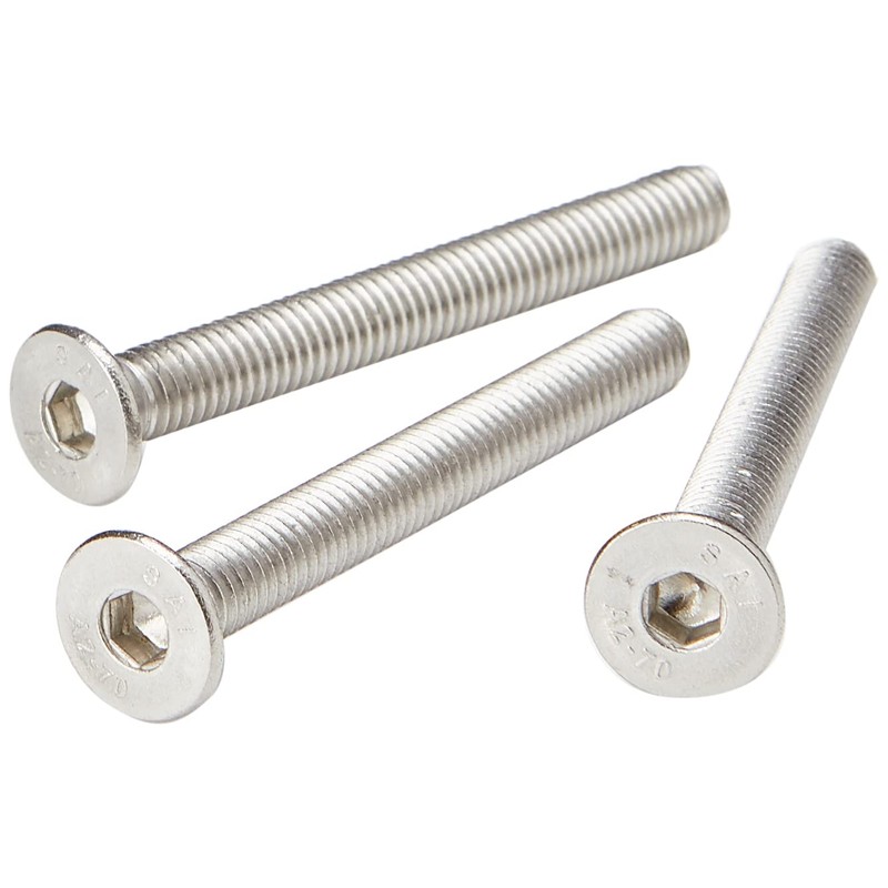 AHCA2 Stainless Steel Socket Countersunk Screw Allen Key Bolts M6
