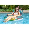 Poolmaster Inflatable Swimming Pool Float Inner Tube, Rainbow Glitter Tiara