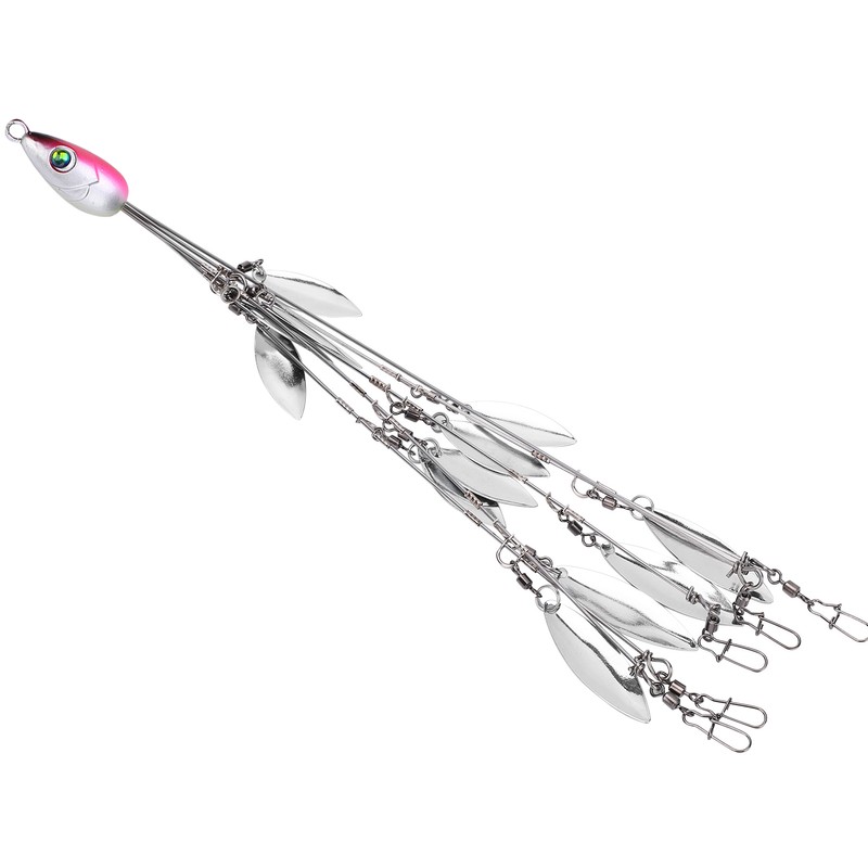 12 Bladed Umbrella Rig Fishing MultiLure and Baits Rigs with