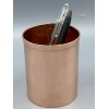 Copper Pencil Holder Pen Cup 7th Anniversary Gift Professional Desk