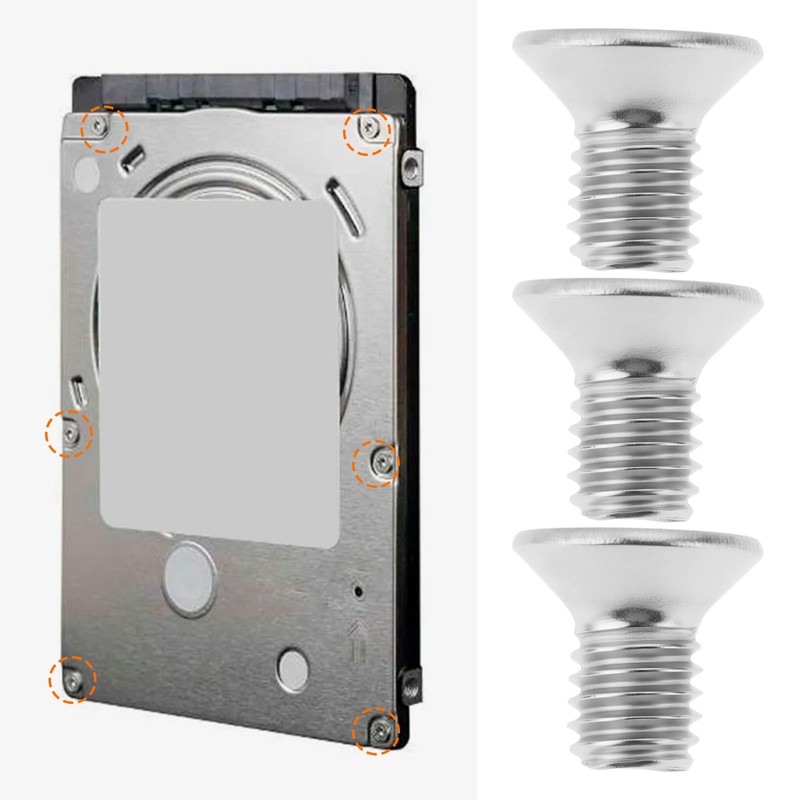Briny River Laptop Hard Drive Caddy Screws 2.5" HDD Hard