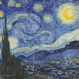 Yanoman 306 Piece Jigsaw Puzzle Van Gogh Starry Night [Square Puzzle] (9.8 x 9.8 inches (25 x 25 cm)