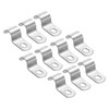 PATIKIL 1.9"/10mm Rigid Pipe Strap Clamp Set of 10 304