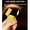Soft Flame Cigar Lighter With Adjustable Flame Dial, Vertical Ignition