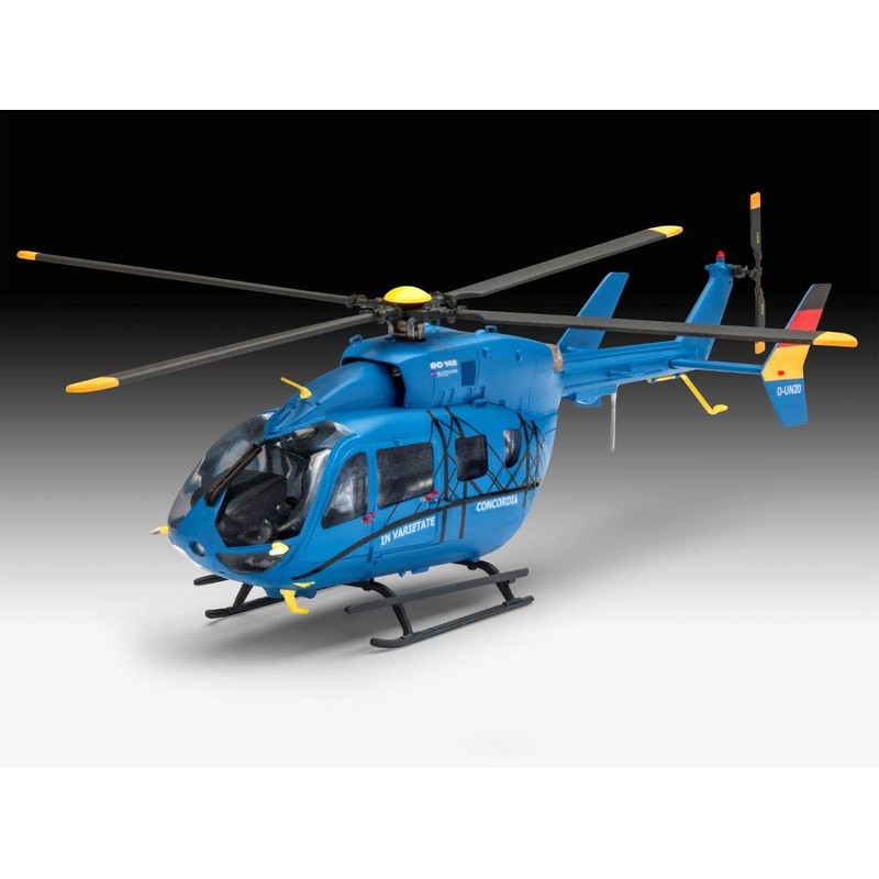 Revell 03877 EC 145 Builders' Choice Helicopter Model Kit 1:72,