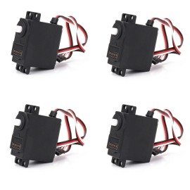 Unbranded 4PCS High Torque Standard Servos RC Car Plane Boat Helicopter for Futaba S3003