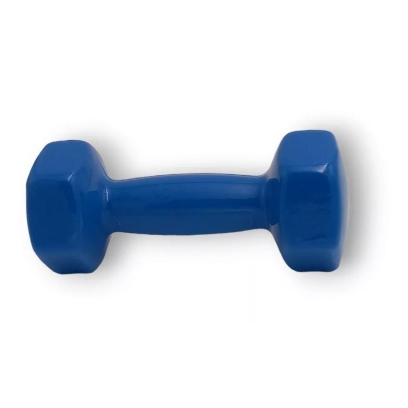 Patagonia Home Mancuernas Hexagonales De Caucho 3 Kg Gym