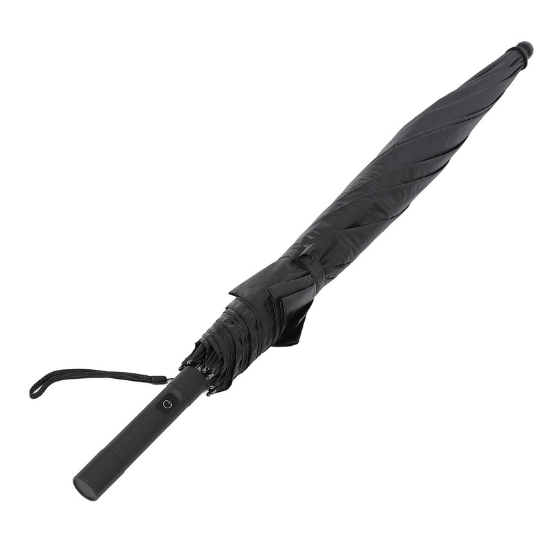 Cooling Fan Umbrella UV Guard Sun Blocking 2600mAh USB Rechargeable