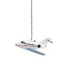Clementine Design Jet Airplane Ceiling Fan Pull Chain Light Decorative