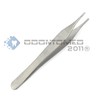 OdontoMed2011 DENTAL ADSON DRESSING TWEEZERS 12CM FORCEPS SERRATED TIP PICKING