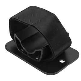 Elprico Aluminium Bicycle Rear Pannier Rack Bracket, Wear-resistant and Durable Bicycle Rear Wheel Car Luggage Rack Bracket, Multipurpose Bicycle Car Roof Mount (Black)