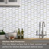Vamos Tile Long Hexagon Peel and Stick Backsplash Tile -