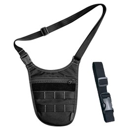 Underarm Shoulder Bag Molle Sling Bag Adjustable Hidden Crossbody Belt Bag Outdoor Tools Bag Travel Riding Walking Hiking Pack