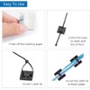 Self Adhesive Cable Tie Mounts, Strong Adhesive-Backed Zip Tie Mounts