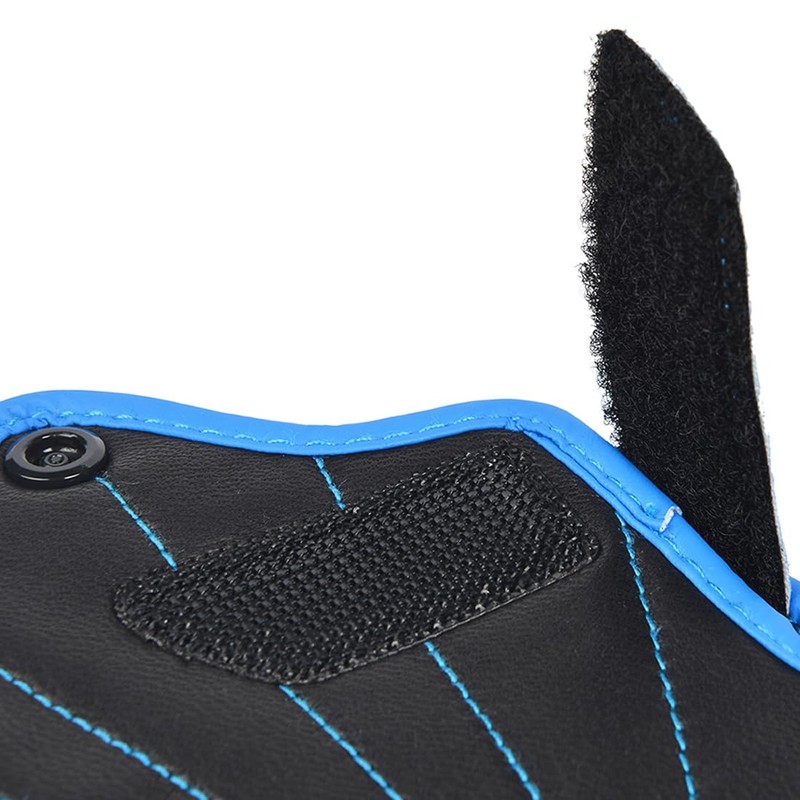 Harssidanzar Men's Full Finger Goatskin Leather Touchscreen Motorcycle Gloves GM028E