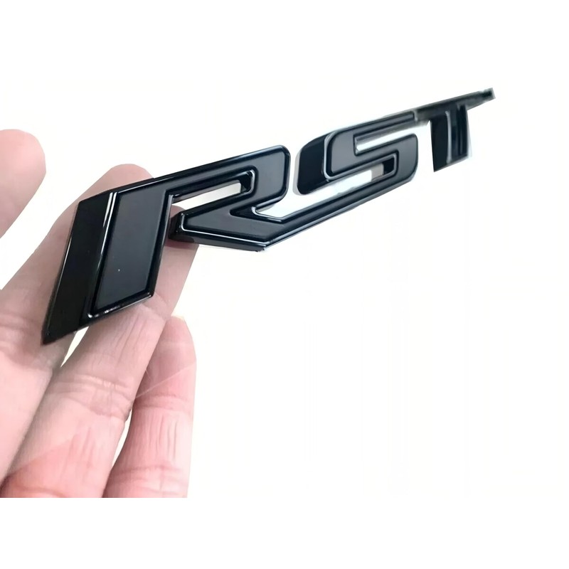 Set of 4pack OEM Silverado Plus RST Emblem 3D Badges