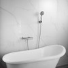 2-Handle Thermostatic Shower Valve Trim Wall mount US STANDARD Plumbing,
