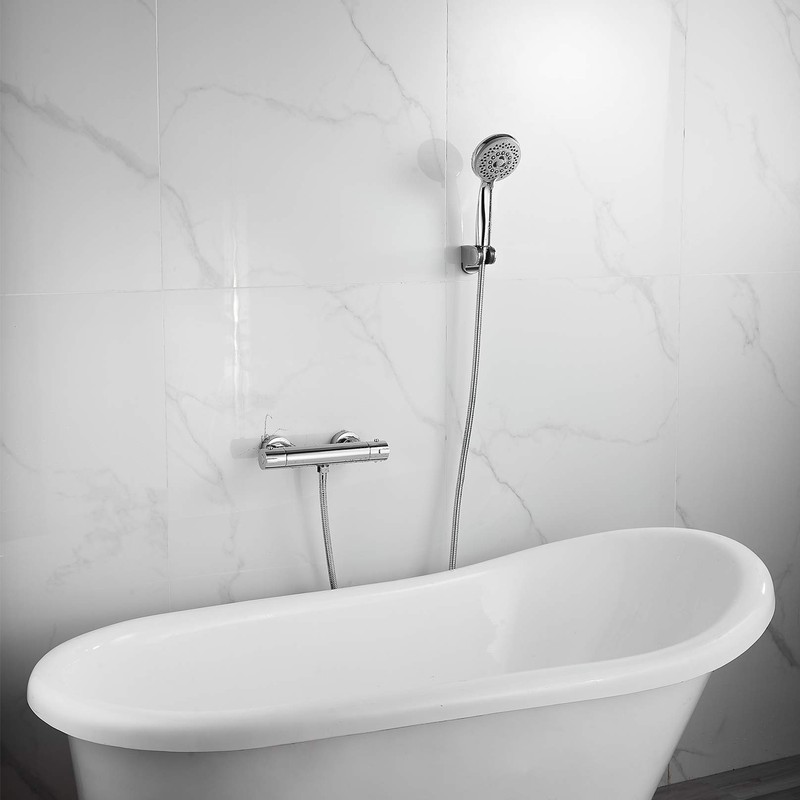 2-Handle Thermostatic Shower Valve Trim Wall mount US STANDARD Plumbing,