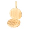 Wooden Dough Pressing Tool Wood Dumpling Skin Presser Home Dumpling