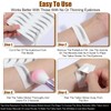 20 Sheets 196 Pairs Eyebrow Tattoo, 4D Hair-Like Eyebrow Stencils